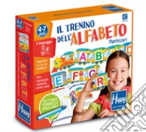 Il trenino dell'alfabeto Montessori. Happy. Ediz. illustrata. Con gadget libro di Santini Gabriella