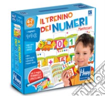 Il trenino dei numeri Montessori. Happy. Ediz. illustrata. Con gadget libro di Santini Gabriella