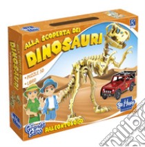 Alla scoperta dei dinosauri. Da grande sarò. Ediz. a colori. Con puzzle 3D libro