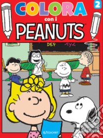 Colora con i Peanuts. Ediz. illustrata. Vol. 2: Rosso libro