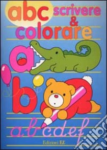 ABC scrivere & colorare libro