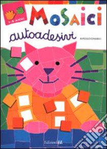 Mosaici autodesivi. Gatto libro