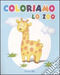 Coloriamo lo zoo. Giraffa libro di Kouka