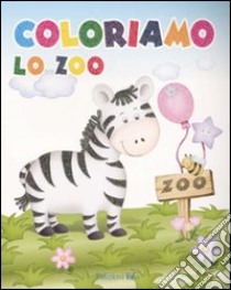 Coloriamo lo zoo. Zebra libro di Kouka