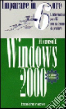 Microsoft Windows 2000 libro