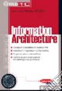 Information architecture libro di Ghiglione Beatrice - Caprio Laura