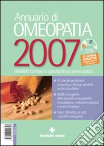 Annuario di omeopatia 2007. Con CD-ROM libro