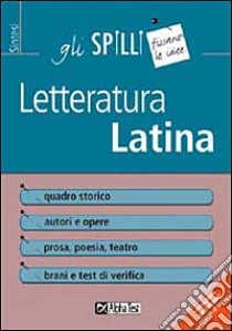 Letteratura latina libro di Torno Sabrina