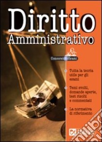 Diritto amministrativo libro di Cacciotti Silvia