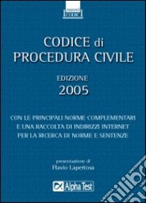 Codice di procedura civile 2005 libro