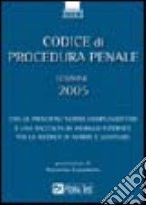 Codice di procedura penale 2005 libro