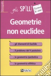 Geometrie non euclidee libro di Benvenuti Silvia