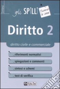 Diritto (2) libro di Cacciotti Silvia