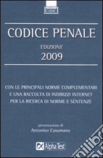 Codice penale 2009 libro