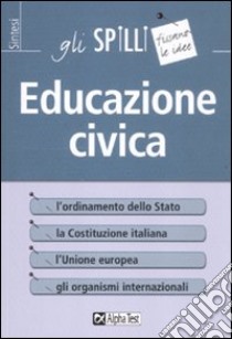 Educazione civica libro di Drago Massimo