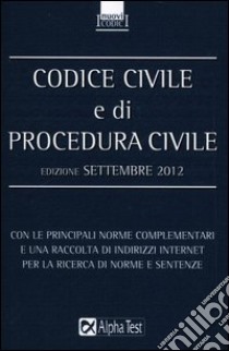 Codice civile e di procedura civile libro