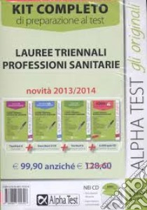 Lauree triennali professioni sanitarie. Kit di preparazione al test (manuale di preparazione, eserciziario commentato, prove di verifica, quiz). Con 2 CD-ROM libro