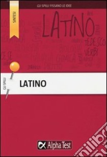 Latino libro di Gardini Nicola