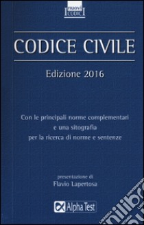 Codice civile 2016 libro