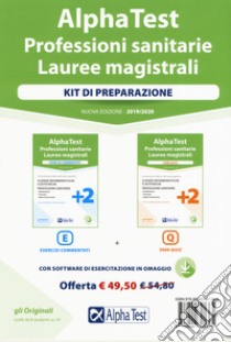 Alpha Test. Professioni sanitarie. Lauree magistrali. Kit: Esercizi commentati-3000 quiz. Nuova ediz. Con software di simulazione libro di Tagliaferri S. (cur.); Sironi R. (cur.)