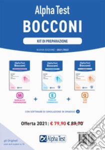 Alpha Test Bocconi. Kit di preparazione: Manuale di preparazione-Esercizi commentati-1600 quiz libro