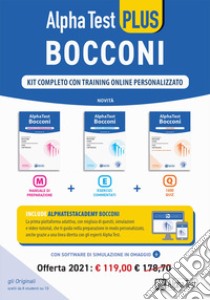 Alpha Test PLUS Bocconi. Kit completo con training online personalizzato libro