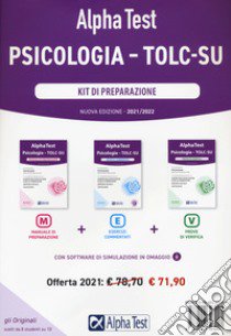 Alpha Test. Psicologia. TOLC-SU. Kit di preparazione libro di Vottari Giuseppe; Bianchini Massimiliano; Lanzoni Fausto