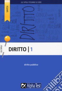 Diritto. Vol. 1: Diritto pubblico libro