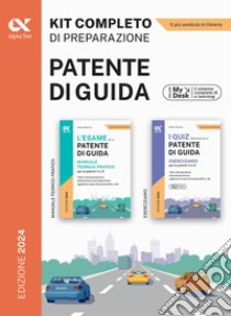 Patente di guida. Kit completo di preparazione: Manuale-Eserciziario. Ediz. MyDesk. Con Contenuto digitale per download e accesso on line libro di Messina Antonio