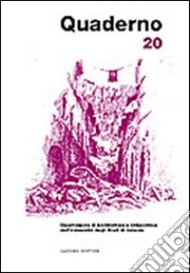 Quaderno del Dipartimento di architettura e urbanistica dell'Università degli studi di Catania. Vol. 20 libro di Atripaldi A. (cur.)