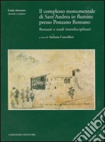 Il complesso monumentale di Sant'Andrea in Flumine presso Ponzano Romano. Restauri e studi interdisciplinari. Ediz. illustrata. Con CD-ROM libro di Cancellieri S. (cur.)