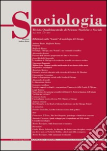 Sociologia. Rivista quadrimestrale di scienze storiche e sociali (2015). Vol. 1 libro