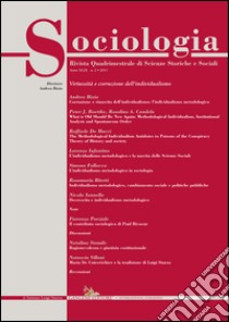 Sociologia. Rivista quadrimestrale di scienze storiche e sociali (2015). Vol. 2 libro