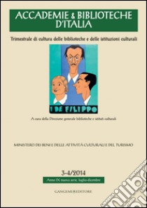 Accademie & biblioteche d'Italia (2014) vol. 3-4 libro