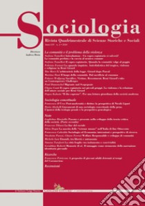 Sociologia. Rivista quadrimestrale di scienze storiche e sociali (2020). Vol. 2 libro di Bixio A. (cur.)