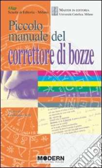 Piccolo manuale del correttore di bozze libro