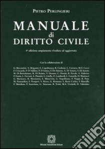 Manuale di diritto civile libro di Perlingieri Pietro