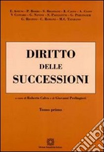 Diritto delle successioni libro di Calvo R. (cur.); Perlingieri G. (cur.)