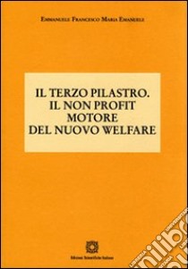 Il terzo pilastro. Il non profit motore del nuovo welfare libro di Emanuele Emmanuele Francesco Maria