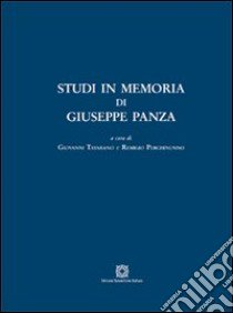 Studi in memoria di Giuseppe Panza libro di Tatarano G. (cur.); Perchinunno R. (cur.)