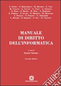 Manuale di diritto dell'informatica libro