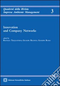 Innovation and company networks libro di Trequattrini R. (cur.); Recinto G. (cur.); Russo G. (cur.)