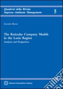 The reticular company models in the Lazio region libro di Russo Giuseppe