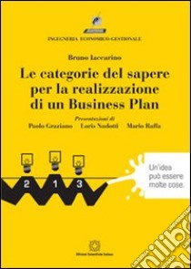 Le categorie del sapere per la realizzazione di un business plan libro di Iaccarino Bruno