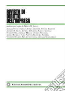 Rivista di diritto dell'impresa (2018). Vol. 1 libro