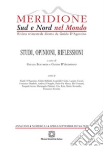 Meridione (2017). Vol. 2-3: Studi, opinioni, riflessioni libro di Buffardi G. (cur.); D'Agostino G. (cur.)