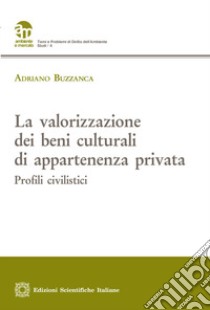 La valorizzazione dei beni culturali di appartenenza privata libro di Buzzanca Adriano