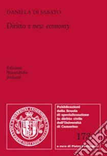 Diritto e new economy libro di Di Sabato Daniela