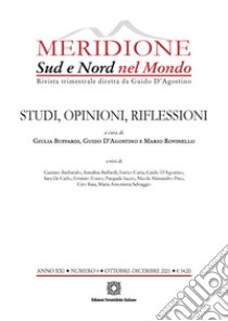 Meridione (2021). Vol. 4: Studi, opinioni, riflessioni libro di Buffardi G. (cur.); D'Agostino G. (cur.); Rovinello M. (cur.)