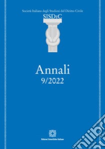 Annali della SISDiC (2022). Vol. 9 libro